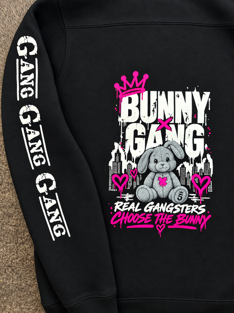 "Bunny Gang" Hoodie - Image 3